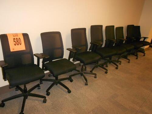 LOT OF 8 HON TASK CHAIRS