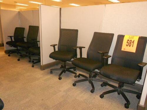 LOT OF 6 HON TASK CHAIRS