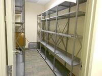 7 SEC STORAGE SHELVING