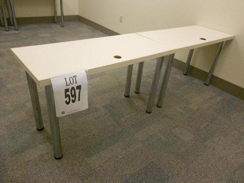 6 4' TABLES