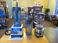 VITAMIX VM0100 BLENDER, (1) WARING PRO MEGAMIX BLENDER, (LOCATION: BOOKSTORE)