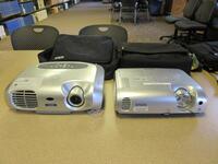 LOT (1) EPSON EMP-S1H PROJECTOR AND (1) EPSON EMP-S3 PROJECTOR, NO REMOTES, WITH BAGS, (LOCATION: SHOEN LIBRARY GROUND FLOOR)