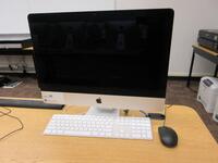 APPLE iMAC 21.5" 2.7GHZ INTEL CORE i5, 8GB RAM, 1TB HARD DRIVE, LATE 2013, (LOCATION: SHOEN LIBRARY GROUND FLOOR)