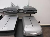 LOT (3) EPSON SCANNERS, (2) V600 PHOTO, (1) 4990 PHOTO, (LOCATION: SHOEN LIBRARY GROUND FLOOR)