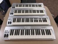 LOT (3) M-AUDIO KEYSTATION 49E KEYBOARDS, (LOCATION: SHOEN LIBRARY GROUND FLOOR)