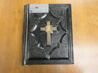 1875 HOLY BIBLE CONTAINING THE ENTIRE CANONICAL SCRIPTURES, (ENGLISH), (FRONT COVER IS TORN OFF), (LOCATION: SHOEN LIBRARY 2ND FLOOR)
