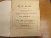 1844 HOLY BIBLE TRANSLATED FROM THE LATIN VULGATE DILIGENTLY COMPARED WITH THE HEBREW, GREEK, AND OTHER EDITIONS, IN DIVERS LANGUAGES; THE OLD TESTAMENT, (FRONT COVER IS GETTING TORN OFF), (ENGLISH), (LOCATION: SHOEN LIBRARY 2ND FLOOR) - 6