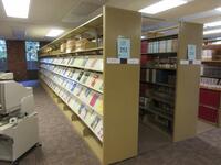 LOT ASST'D BOOKS/MAGAZINES, CURRENT PERIODICALS, SCIENTIFIC AMERICA, WITH (12) SEC. OF DOUBLE SIDED BOOK SHELVING, (LOCATION: SHOEN LIBRARY GROUND FLOOR)