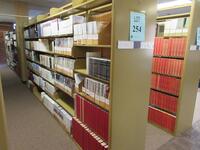LOT ASST'D BOOKS/MAGAZINES, - LIFE, COMMONWEAL - GLIMMER TRAIN STORIES, WITH (10) SEC. OF DOUBLE SIDED BOOK SHELVING, (LOCATION: SHOEN LIBRARY GROUND FLOOR)