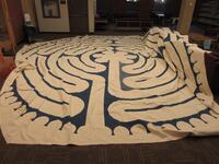 PORTABLE LABYRINTH, APPROX. 21' FT, WITH ROLLING CASE, (LOCATION: SHOEN LIBRARY GROUND FLOOR)