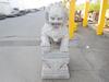 SET OF 2 CONCRETE GUARDIAN LIONS / FOO DOGS 23.5" X 60" X 33" - 2