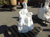 GRANITE CHINESE GODDESS STATUE 28" X 20" X 42" - 3