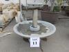(4) 2-TIER WATER FOUNTAINS 50.5" X 48"