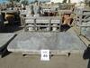 RECTANGULAR MARBLE TABLE 89" X 48" X 30" X 4" WITH 2 BENCHES AND 2 STOOLS - 2