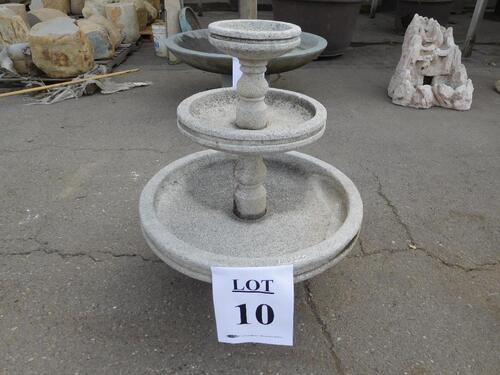 (2) 3-TIER WATER FOUNTAINS 29" X 35"