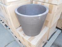 (30) ROUND CLAY PLANTERS 16.5" X 16.5" X 14" (T161-3) (EACH PLANTER COMES WITH UNIQUE DESIGN)