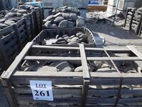 (4) PALLETS OF ASST'D DECORATIVE STEPPING STONE