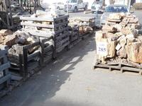 (9) PALLETS OF ASST'D PETRIFIED WOOD