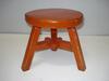 (250) SHORT ROUND STOOL (COST $2,250) (RAC111OR) (EACH STOOL COMES WITH UNIQUE DESIGN NO TWO ARE THE SAME)