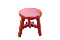 (150) SHORT ROUND STOOL (COST $1,350) (RAC111R) (EACH STOOL COMES WITH UNIQUE DESIGN NO TWO ARE THE SAME)