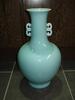 (4) WHITE EGG BLUE PORCELAIN VASE (COST $364) (RP1104)