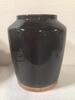 (46) BLACK GLAZE JARS (COST $1,978) (RP2004)