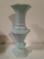 (3) WHITE EGG BLUE PORCELAIN VASE (COST $1,071) (RP1116)