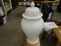 (12) WHITE GLAZE PORCELAIN (COST $660) (RP3003)