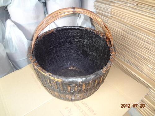 (90) ASST'D WOOD BASKETS (COST $2,790) (RA489) (EACH BUCKET COMES WITH UNIQUE DESIGN NO TWO ARE THE SAME)