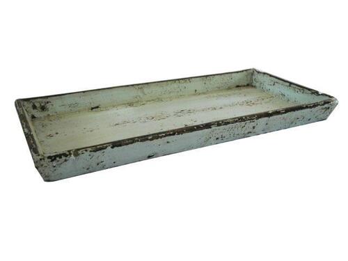 (68) RECTANGULAR WOODEN TRAYS (COST $1,496) (RAC300BB) (EACH TRAY COMES WITH UNIQUE DESIGN NO TWO ARE THE SAME)