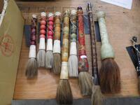 (LOT) 330 ASST'D CALLIGRAPHY BRUSHES (RB1003), (RB1007), (RB1008), (RB1015), (RB1016), (RB1018), (RB1042), (RB1019), (RB1022) (EACH COMES WITH UNIQUE DESIGN NO TWO ARE THE SAME)