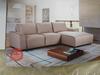 (8) SOFAS WITH LEFT SIDE CHAISE (1701)