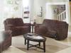 (8) RECLINER SOFA'S WITH FABRIC AND (2) LOVESEATS (5759-03,02)