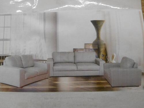 (15) 3-PIECE SOFA SETS, SOFA-LOVESEAT-CHAIR, PLUS (1) EXTRA LOVE SEAT AND (1) EXTRA CHAIR () ()