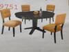 (21) 5PC. DINING TABLE SETS, WITH 4 EXTRA CHAIRS (COST $3276) (9751-111, 9751-112)