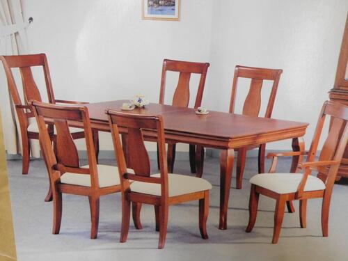 (18) 5PC. ANDERSON CHERRY WITH LEAF DINING TABLE SETS, WITH 2 EXTRA CHAIRS AND 4 EXTRA TABLES (COST $5590) (8111-111, 8111-112)