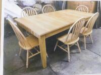 (7) 5PC. DINING TABLE SETS (COST $1129) (58021-111, 4028BEACH)