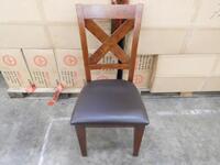 (62) X BACK SIDE CHAIRS (COST $1984) (58021-112 (7266)