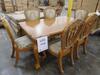 (1) 7PC. DINING TABLE SET, PLUS 3 EXTRA DINING TABLES (COST $1181) (90708-111K, 299-112)