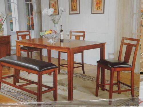 (16) 5PC. PUB TABLE SETS WITH 3 CHAIRS AND 1 BENCH (COST $3792) (7312-211, 7312-212, 7312-213)