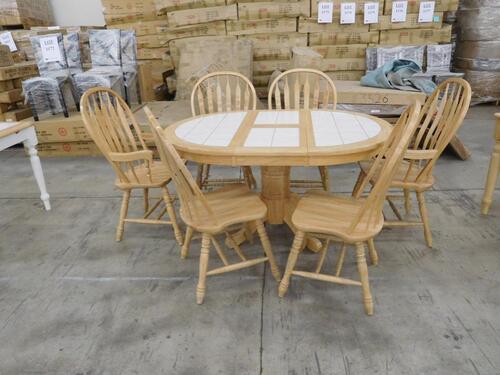 (12) 7PC. DINING TABLE SETS (COST $1176) (4257BTN)