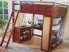 (13) CHERRY LOFT BEDS(COST $6396) (B3129)