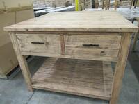 (2) KITCHEN ISLANDS 51" X 51" X 35"