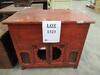 8 PCS. ASST'D RUSTIC FURNITURE, CHESTS, SIDEBOARDS, AND STORAGE CABINETS - 4