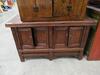 15 PCS. ASST'D RUSTIC FURNITURE, SIDEBOARDS, CHESTS, END TABLES, CREDENZA AND STORAGE CABINETS - 7