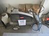 DAYTON 4B231 AIR COMPRESSOR, (1) HUSKY HL540200 AIR COMPRESSOR AND (1) RED AIR COMPRESSOR