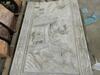 CHINESE CARVED STONE WALL MURAL 41.5" X 79" X 5" (BROKEN) - 2