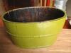 (180) WOODEN OVAL BUCKET (COST $4320) RAC462-MU