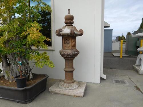 CONCRETE PAGODA LANTERN