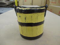 (260) WOODEN ROUND BUCKET (COST $5980) RAC322-MU